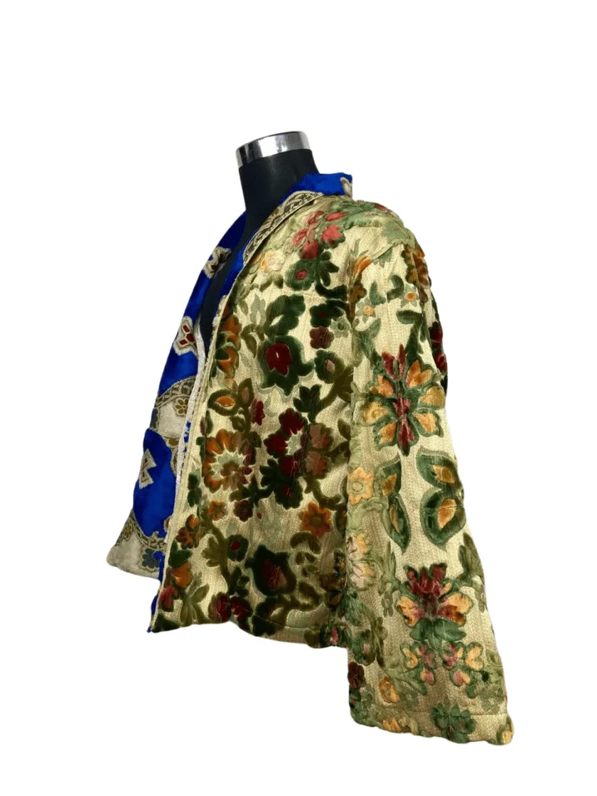 Exclusive Handmade Moroccan Cotton Jacket – Only One Copy - Image 2