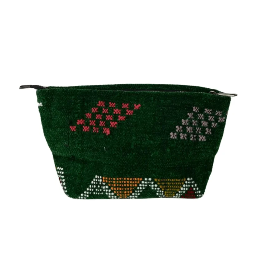 Handmade Moroccan Wool Toiletry Bag – Unique & Stylish