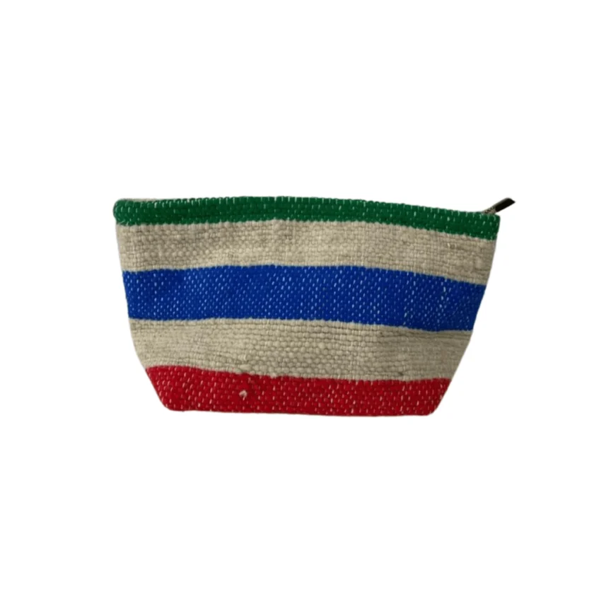 Handmade Moroccan Wool Toiletry Bag – Unique & Stylish