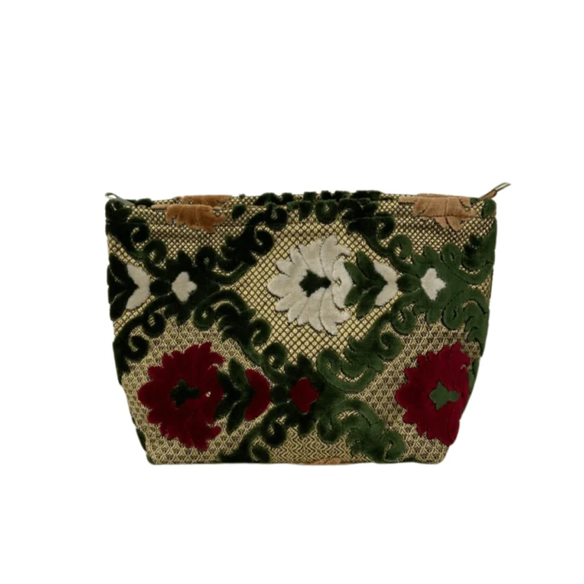 Handmade Moroccan Cotton Toiletry Bag – Authentic & Stylish