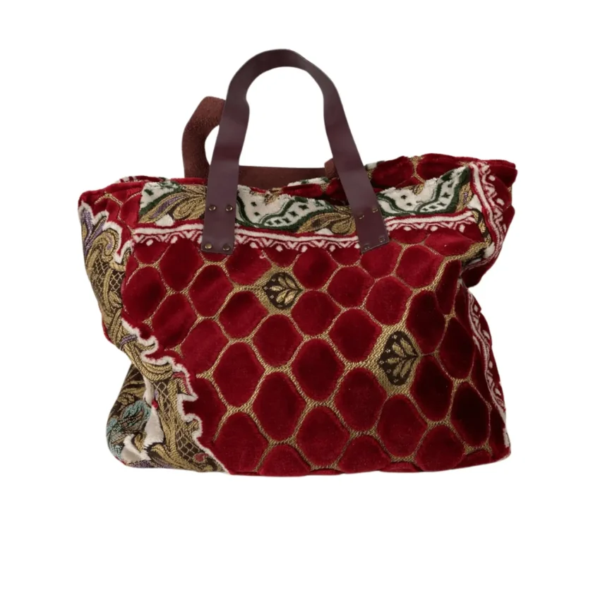 Exclusive Handmade Moroccan Cotton Handbag – Only One Copy