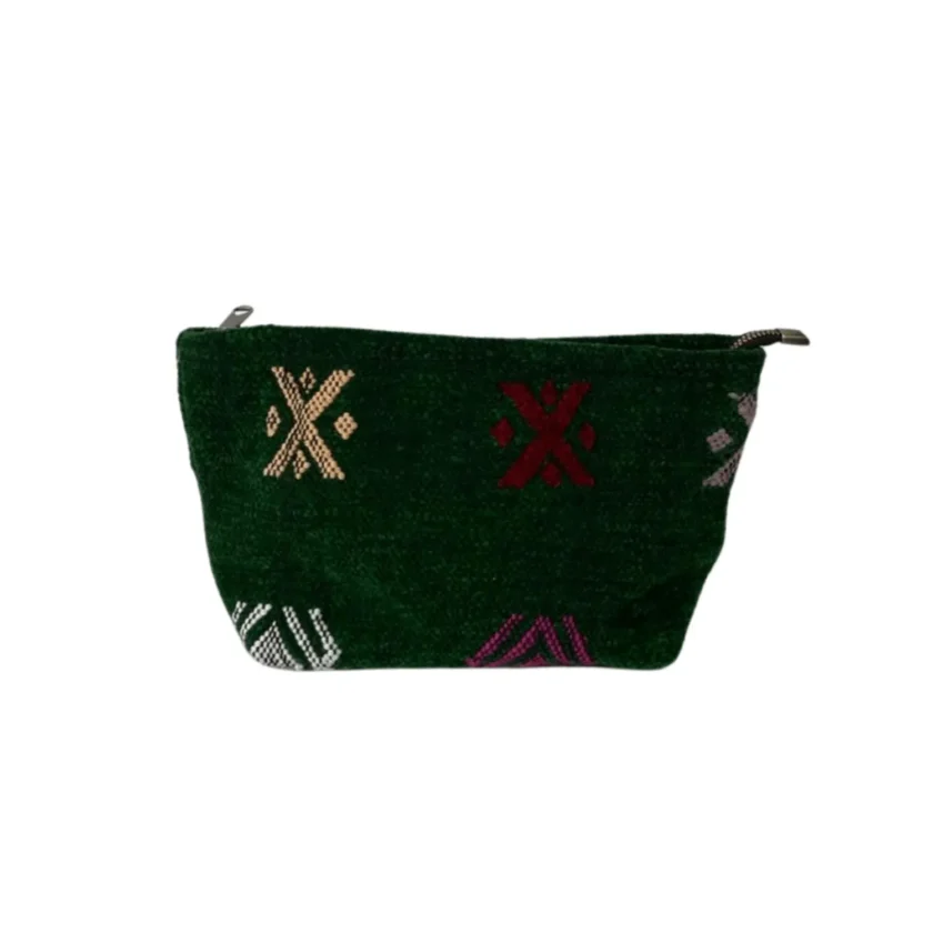 Handmade Moroccan Wool Toiletry Bag – Unique & Stylish - Image 2