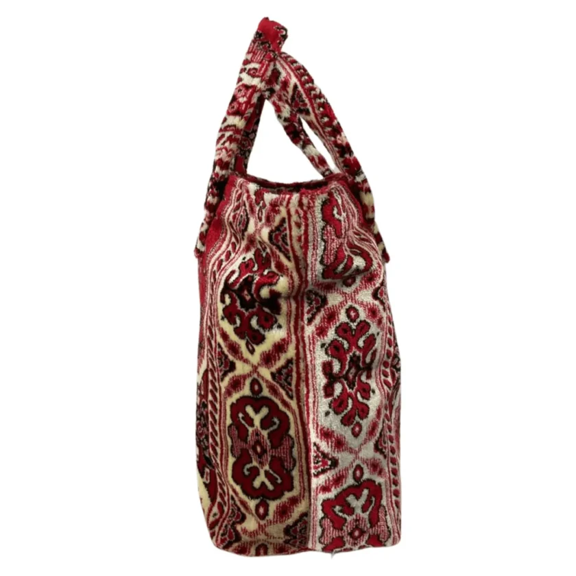 Handmade Moroccan Rug Handbag – Only One Copy - Image 3