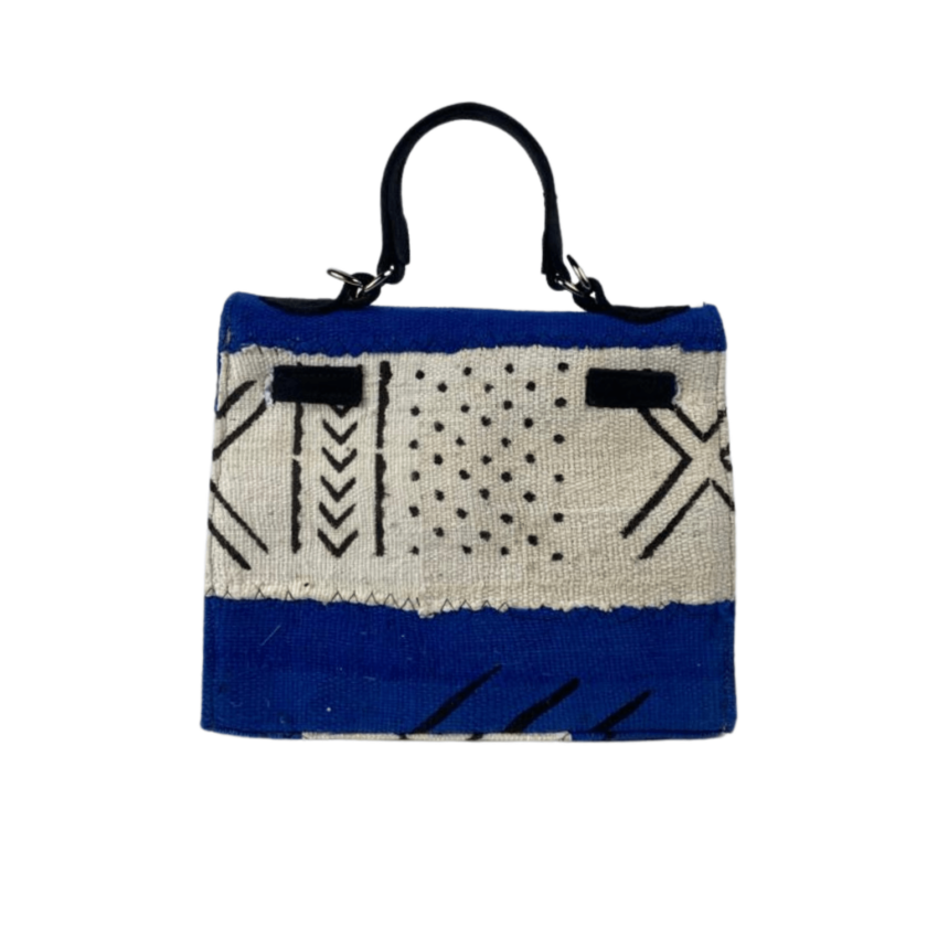 Exclusive Handmade Moroccan Wool Shoulder Bag – African Style – Only One Copy - Image 3