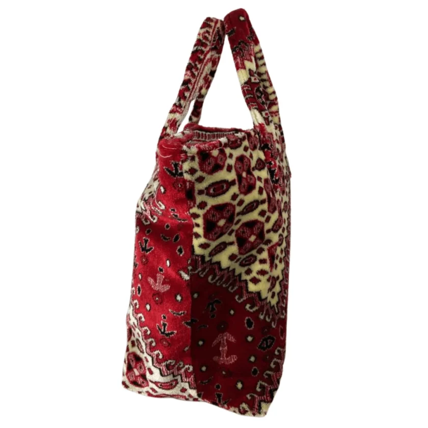 Handmade Moroccan Rug Handbag – Only One Copy - Image 4