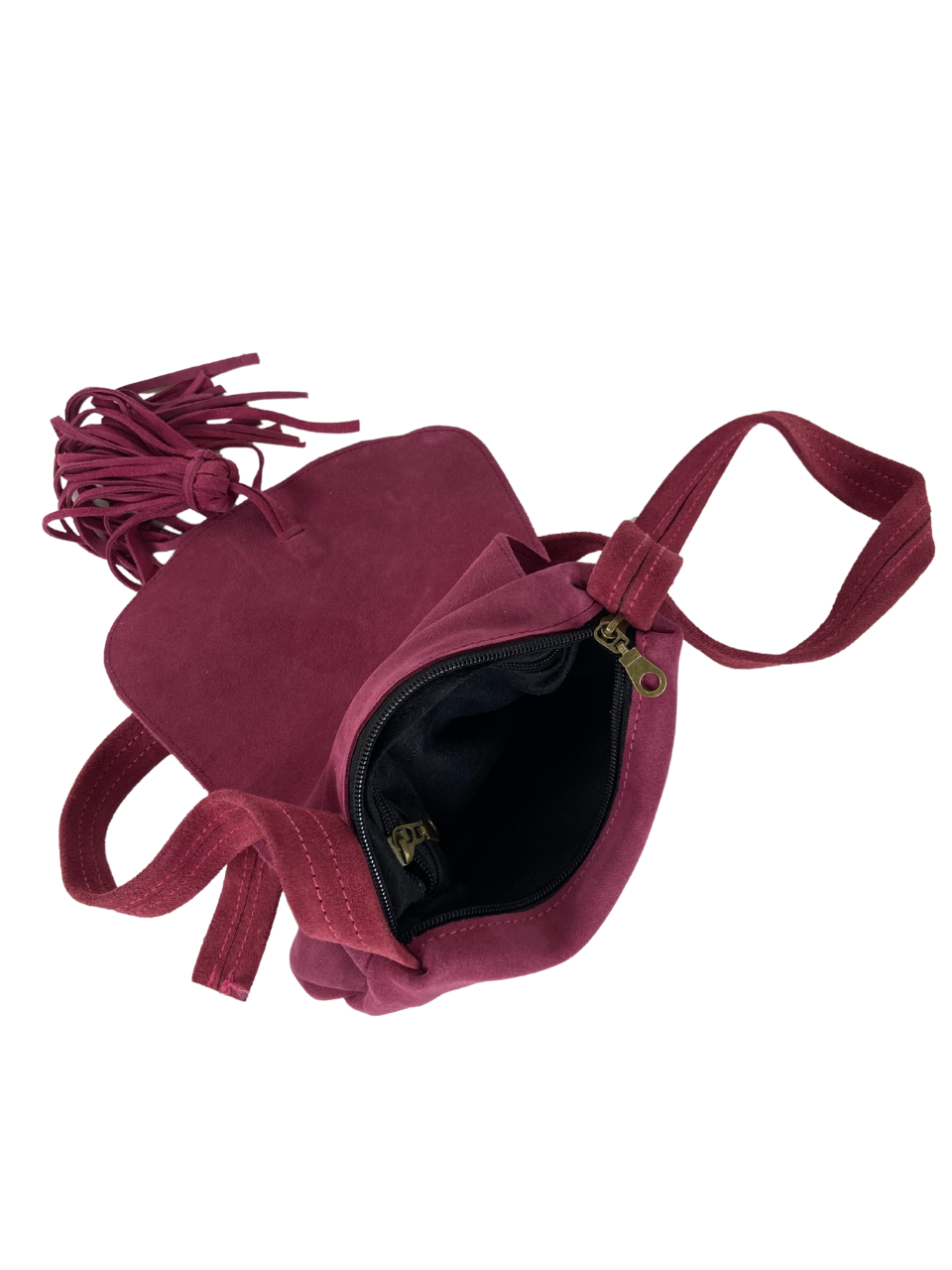 Small Suede Shoulder Bag – Elegant, Soft & Lightweight - Image 4