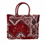 Modern Carpet Handbag – Elegant, Bold & Handcrafted