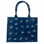 African Style Denim Handbag – Bold, Modern & Handmade