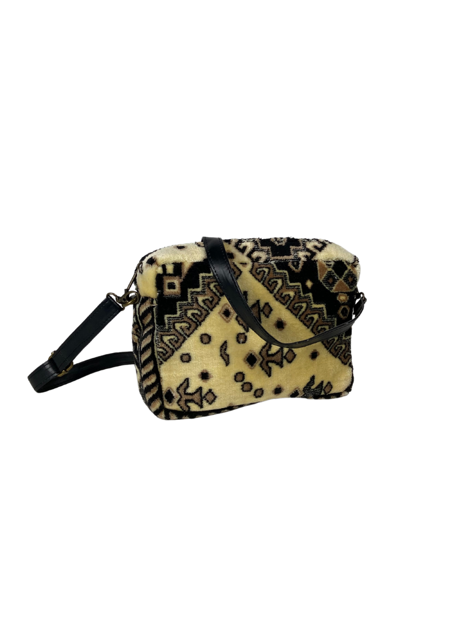 Handmade Rug Crossbody Bag – Bold, Boho & One-of-a-Kind