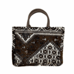 Modern Carpet Handbag – Elegant, Bold & Handcrafted