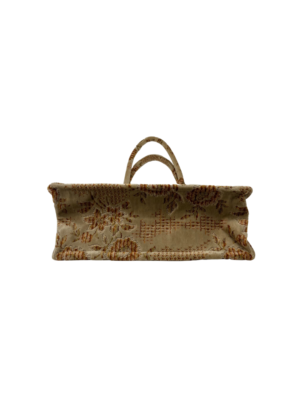 Cotton Carpet Handbag with Zipper – Modern Stylish Handcrafted - Image 3